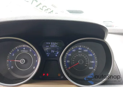 2012 Hyundai Elantra Limited (Ulsan Plant) из США, поврежденный, VIN KMHDH4AE8CU211287